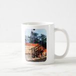 Bicycle by Train Station Coffee Mug