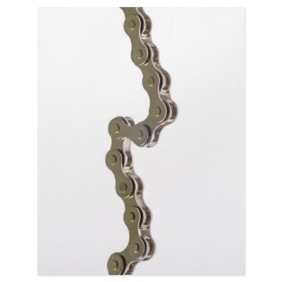 Bicycle chain custom letterhead by joxxxxjo