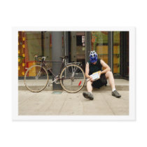 Bicycle Courier Messenger Cycle Bicycling Cycling Post Cards