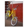 Bicycle Cycle Bicycling Cycling Banana Cruiser 2 Card