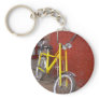 Bicycle Cycle Bicycling Cycling Banana Cruiser 2 Keychain