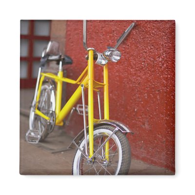 Bicycle Cycle Bicycling Cycling Banana Cruiser 2 Fridge Magnets by fotoshoppe