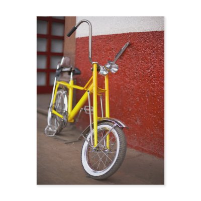 Bicycle Cycle Bicycling Cycling Banana Cruiser 2 Postcards by fotoshoppe