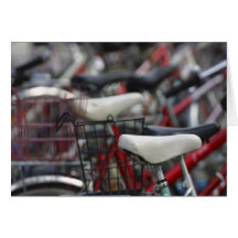 Bicycle Cycle Bicycling Cycling Bike Racks Card
