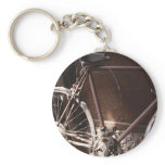 Bicycle Cycle Bicycling Cycling Black Frame Key Chains