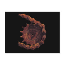 Bicycle Cycle Bicycling Cycling Chain Gear Postcards
