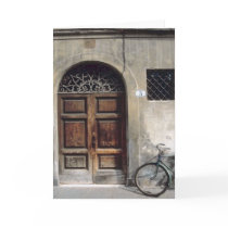 Bicycle Cycle Bicycling Cycling Italy Building Cards