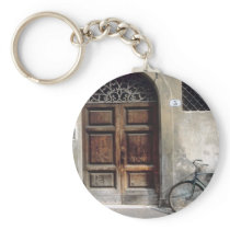 Bicycle Cycle Bicycling Cycling Italy Building Key Chains