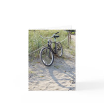 Bicycle Cycle Bicycling Cycling Miami Beach Greeting Cards
