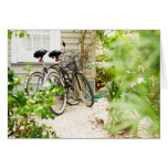Bicycle Cycle Bicycling Cycling Miami Florida Greeting Card