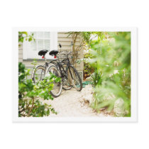 Bicycle Cycle Bicycling Cycling Miami Florida Post Card