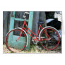 Bicycle Cycle Bicycling Cycling Old Shed Greeting Card