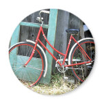 Bicycle Cycle Bicycling Cycling Old Shed Fridge Magnet