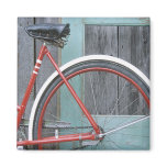 Bicycle Cycle Bicycling Cycling Old Wooden Shed magnets