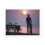 Bicycle Cycle Bicycling Cycling Quebec Canada Postcard