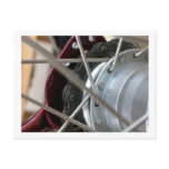 Bicycle Cycle Bicycling Cycling Rear Wheel Spokes Post Card