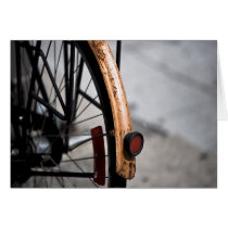 Bicycle Cycle Bicycling Cycling Rusted Bike Greeting Card