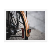 Bicycle Cycle Bicycling Cycling Rusted Bike Postcard