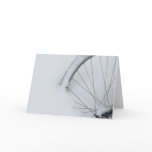 Bicycle Cycle Bicycling Cycling Snow Ice Greeting Cards