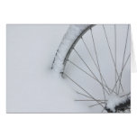 Bicycle Cycle Bicycling Cycling Snow Ice Cards