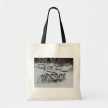 Bicycle Cycle Bicycling Cycling Waiting For Spring Canvas Bag