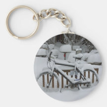 Bicycle Cycle Bicycling Cycling Waiting For Spring Key Chain