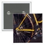 Bicycle Cycle Bicycling Cycling Yellow Bike Frame Buttons
