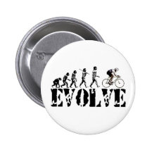 Bicycle Cycling Bike Riding Evolution Sports Art Pin