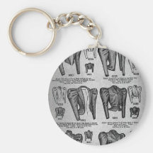 Bicycle Fashions1897 - Vintage Keychains