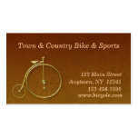 Bicycle Gold Business Card