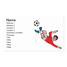 Bicycle Kick Business Card Templates