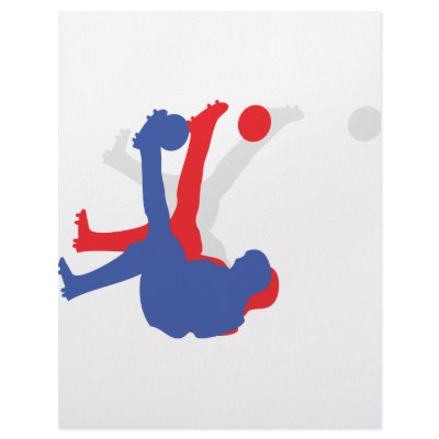 bicycle kick icon letterhead by TomaniacLines