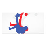 bicycle kick icon photo cards