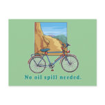 Bicycle:  No Oil Spill Needed Tshirts and Mugs Post Card