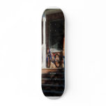 Bicycle on Porch Skate Board Deck