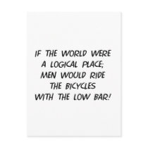 Bicycle Philosophy Postcard