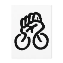 Bicycle Power! Postcard