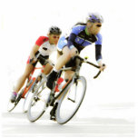 Bicycle Racers -Colour -4 photo sculptures