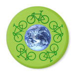Bicycle Recycle Products Magnet
