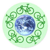 Bicycle Recycle Products Sticker