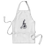 Bicycle Skeleton Apron