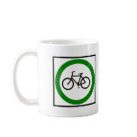 Bicycle Traffic Highway Signs Coffee Mugs