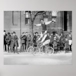 Bicycle Trick Riding, 1920s posters
