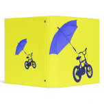bicycle + umbrella binders