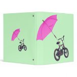 bicycle + umbrella binders