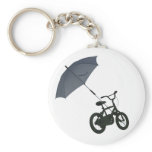 bicycle + umbrella key chains