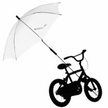 bicycle + umbrella photo sculpture