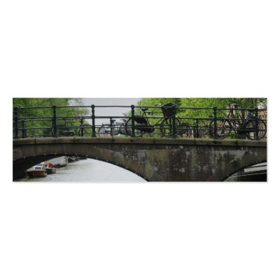 Bicycles and Bridge Holland Photo Bookmark by hollandshop