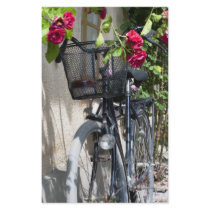 Bicycles and roses in Sweden Personalized Stationery