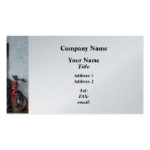 Bicycles in Yard Business Card Templates